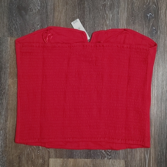 Porridge Red Bustier Top - Picture 5 of 7